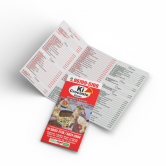 Folheto Cardápio -1266 - Foto 1