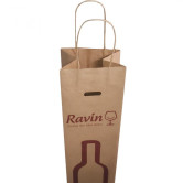 Sacola Kraft para Garrafa-1255 - Foto 1