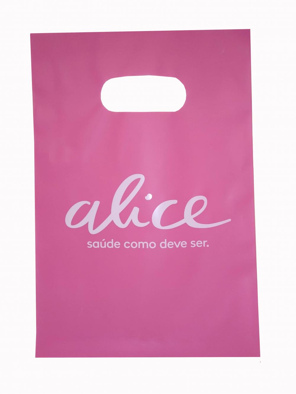 Sacola Plástica Personalizada - 1160