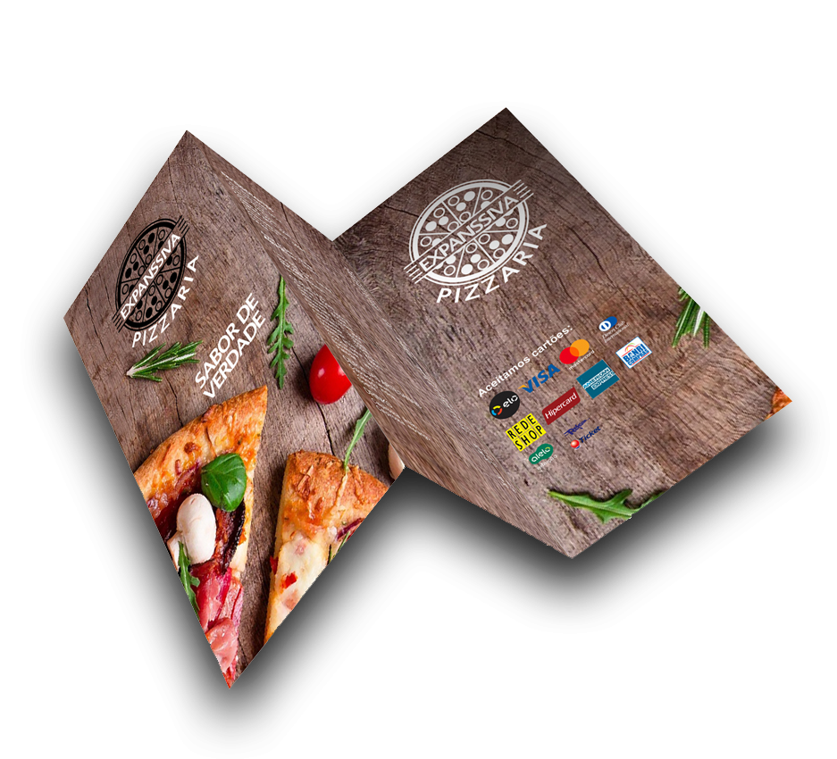 Folheto Cardápio -1297