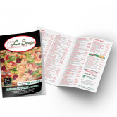 Folheto Cardápio-1265 - Foto 1